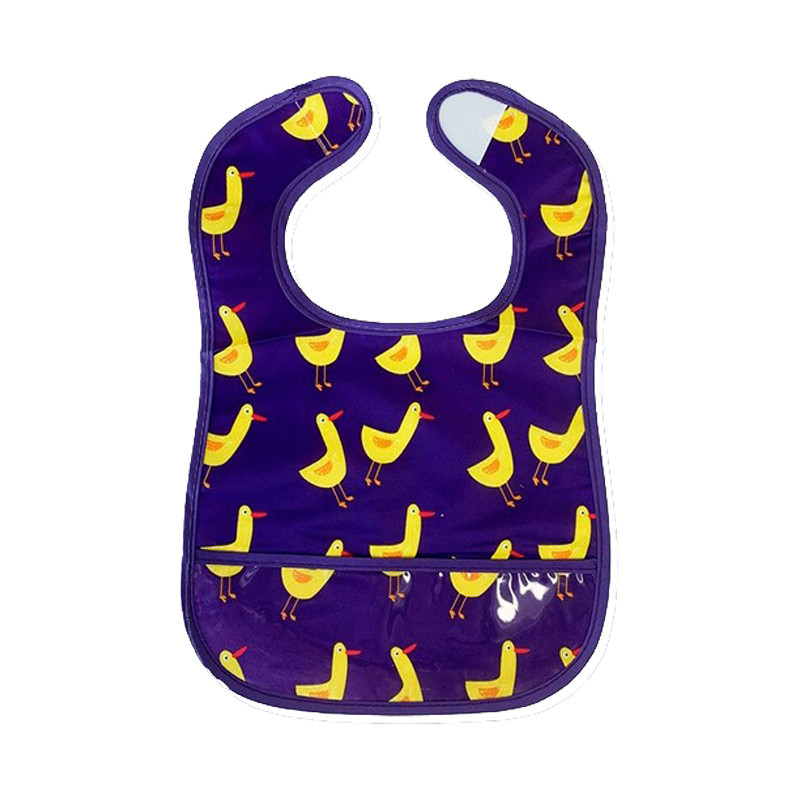 Дитячий слинявчик клейончатий MGZ-0601(Violet) на липучці Вінниця - фото 1