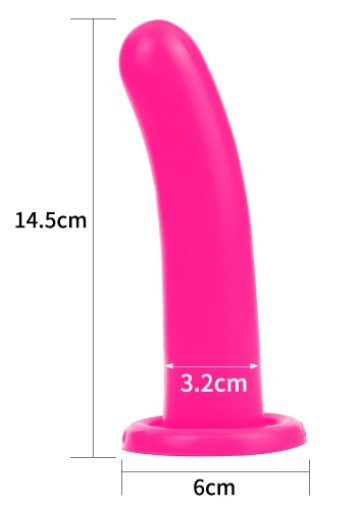 Фалоімітатор - Holy Dong Medium 5.5" Pink Sex Aura Київ - фото 4