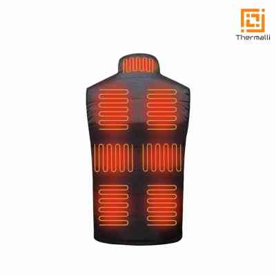 Жилет с подогревом Thermalli Chatel чорний/сірий XL (10100505-01XL) Винница
