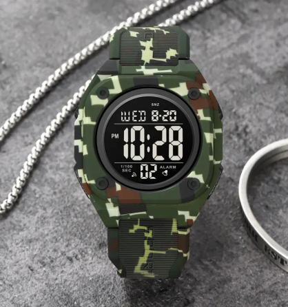 Часы мужские наручные спортивные Skmei 2160 (Зеленый камуфляж) Винница