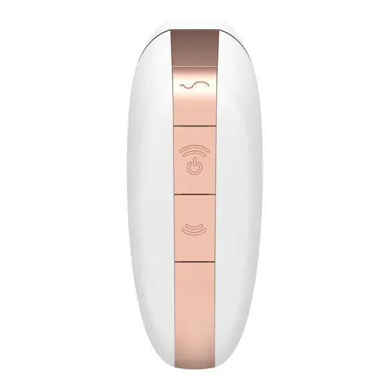 Вакуумний кліторальний стимулятор Satisfyer Love Triangle White з керуванням через інтернет Львов