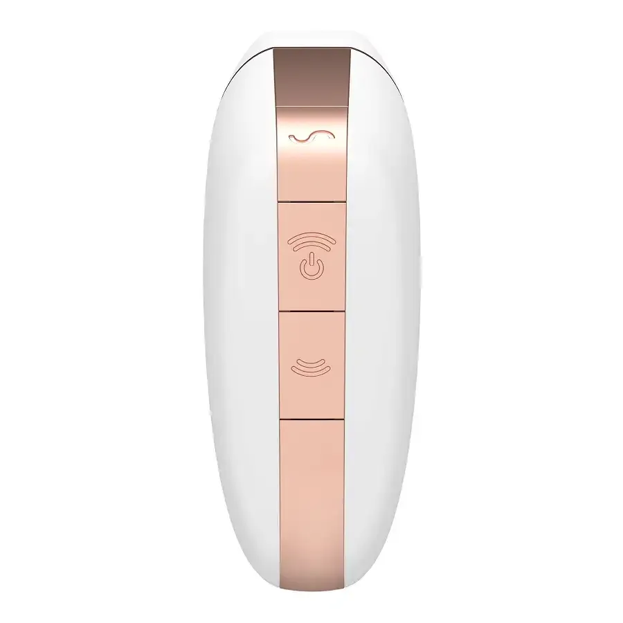 Вакуумний кліторальний стимулятор Satisfyer Love Triangle White з керуванням через інтернет Львов - изображение 5