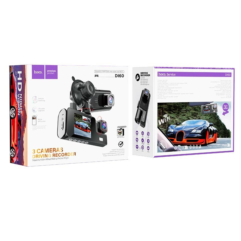 Відеореєстратор автомобільний HOCO DI60 Вінниця - фото 5