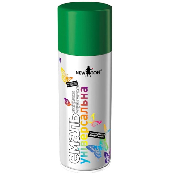 Емаль універсальна 150мл 6029 зелений аерозоль NEW TON Житомир