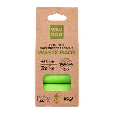 Пакеты для собак Waucat Биоразлагаемые МАКСИ 22х33 см 3 рул (45 шт) (9944) Винница