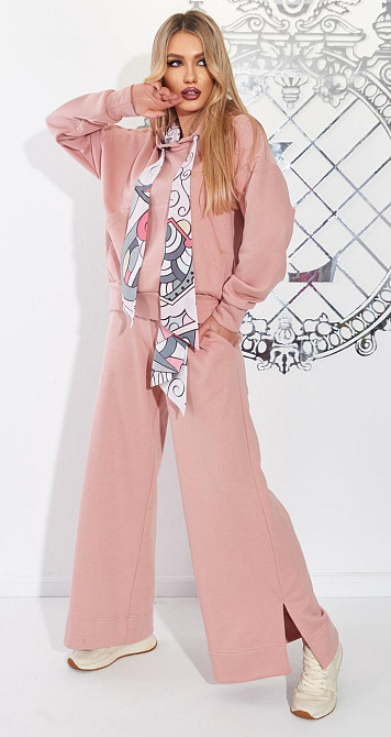 Розовый прогулочный костюм (42) Киев - изображение 3