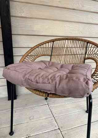 Подушка для стільців (50x50х8 см) Decorator Sawana колір пудровий 84-146 Київ