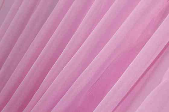 Кухонный комплект VR-Textil № 070к шторка с ламбрекеном розовый с белым 150х175 см (50-097) Киев