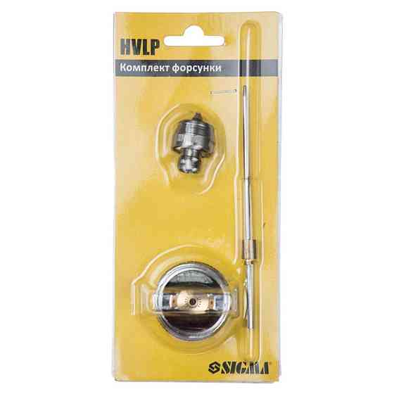 Комплект форсунки HVLP Ø1.3мм для 6812051, 6812131, 6812141, 6812151 SIGMA (6817371) Київ