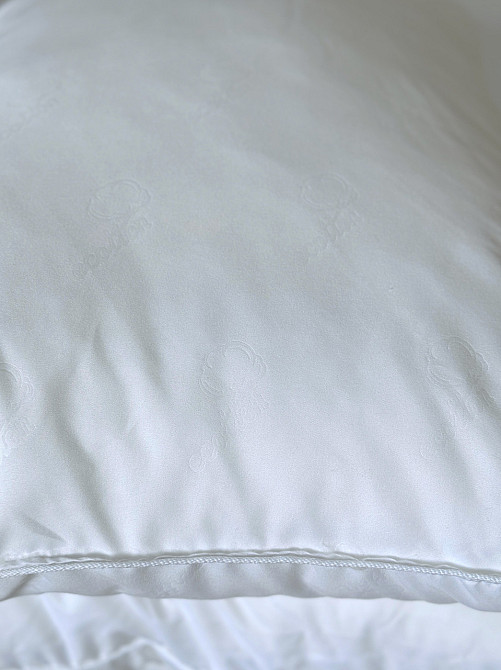 Подушка Ecotton 50х70 см Ecofill Line антиалергенна з біопухом біла White Коломия - фото 8