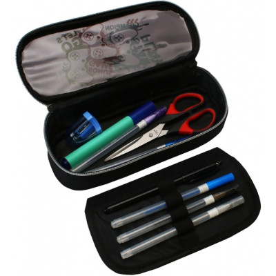 Пенал Cool For School 1 отделение Черный (CF87226) Винница - изображение 2