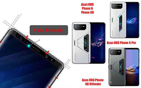 Захисне скло HyperGlass Pro для Asus ROG Phone 6, 6D, 6 Pro, 6D Ultimate – максимальна чутливість та захист Київ