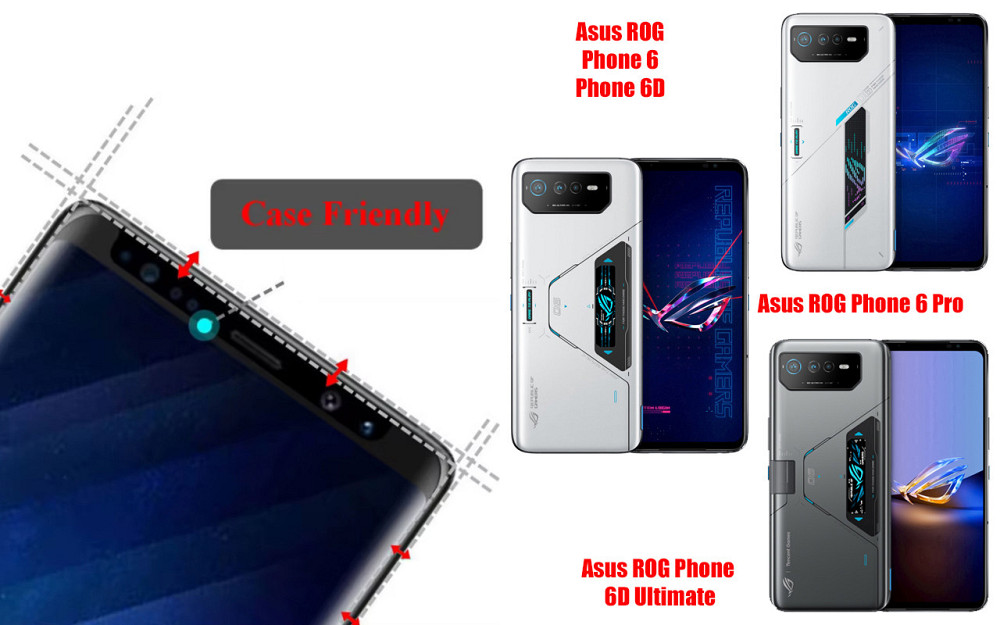 Захисне скло HyperGlass Pro для Asus ROG Phone 6, 6D, 6 Pro, 6D Ultimate – максимальна чутливість та захист Київ - фото 4