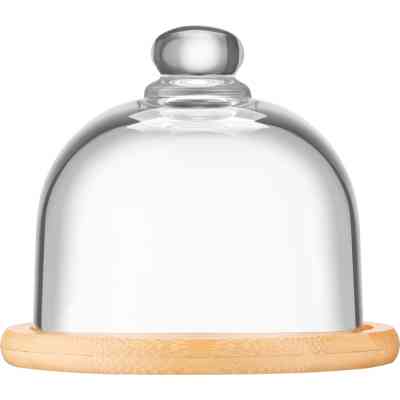 Блюдо Ardesto зі скляною кришкою 12 см (AR2612BD) Винница