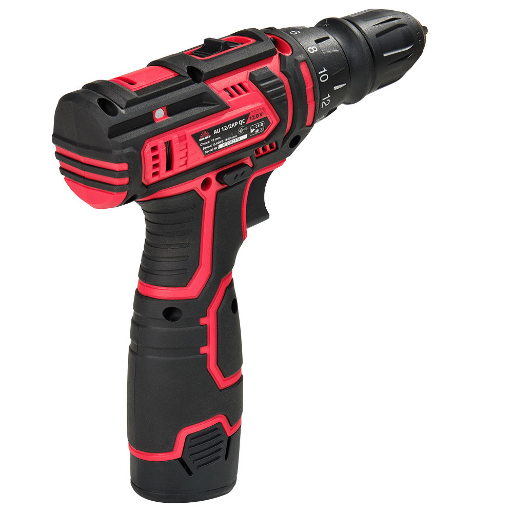 Дриль-шурупокрут акумуляторний Vitals AU 12/2KP QC Харків - фото 7