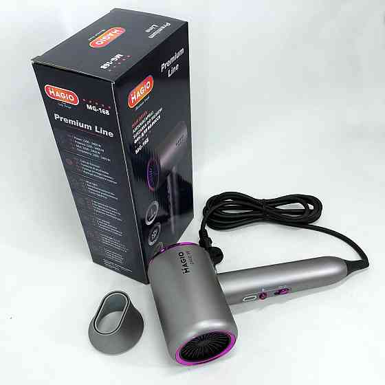 Професійний фен оригінал MAGIO MG-168 2400 Вт, Жіночий професійний фен для укладання волосся KV-62 Львів