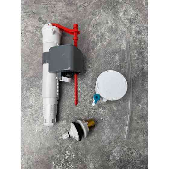 Комплект арматури: KOER KT-0304-3/8" НАПОВНЮВАЛЬНА з УНІВЕРСАЛЬНИМ підведенням + Холдер для освіжаючих пігулок для унітазу, Київ