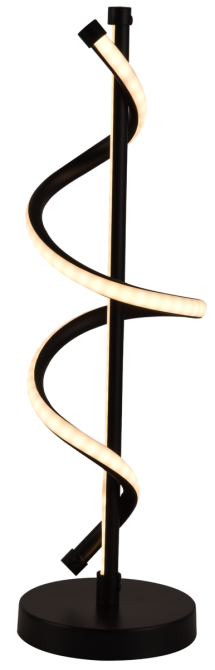 VALESO Настільна лампа світлодіодна BK 12W чорна Коломия - фото 3