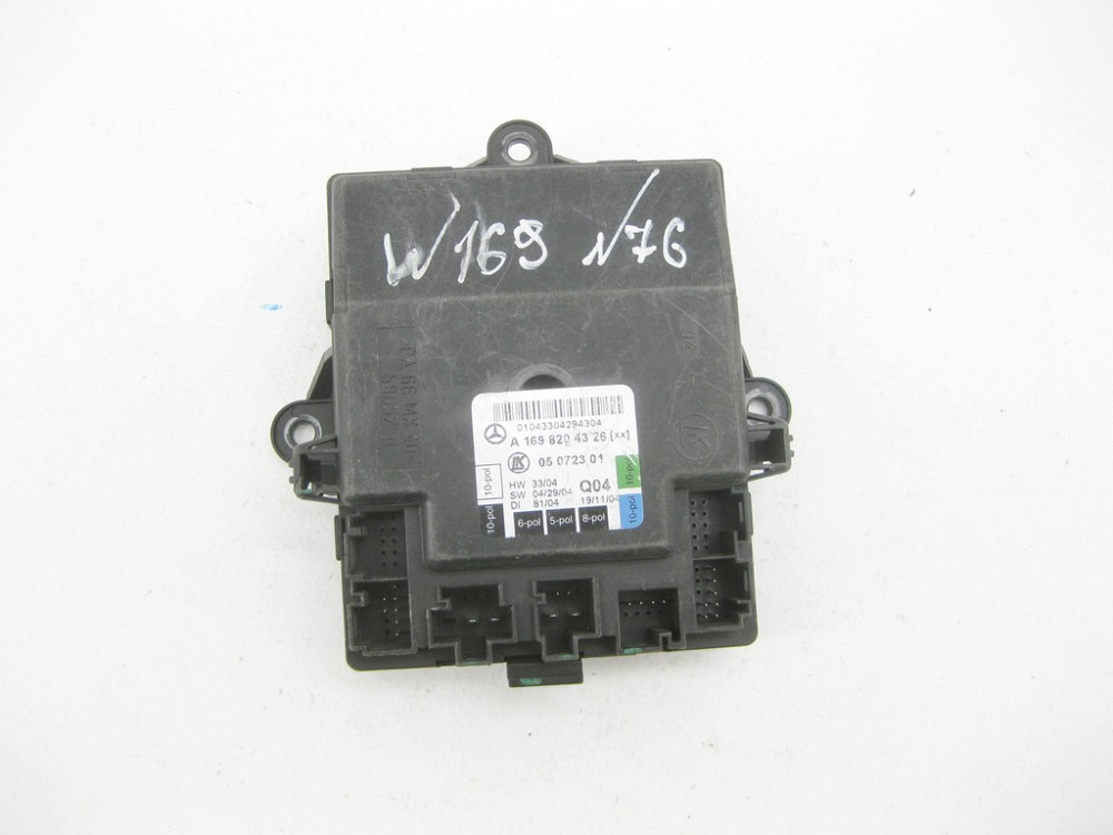 Mercedes-Benz  A1698204326 Блок керування передніх лівих дверей A-class W169 B-class W245 A-class C169 Одеса - фото 1