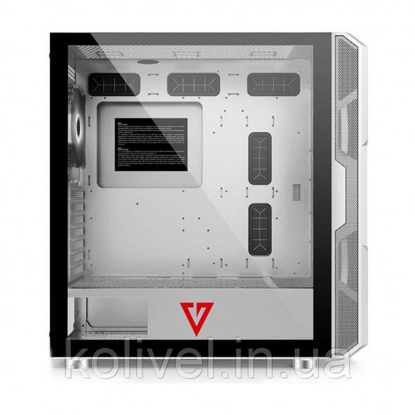 Корпус Modecom AMIRANI WHITE fans 4x120mm, без БЖ ATX (AT-AMIRANI-PD-20-000000-0) Киев - изображение 4
