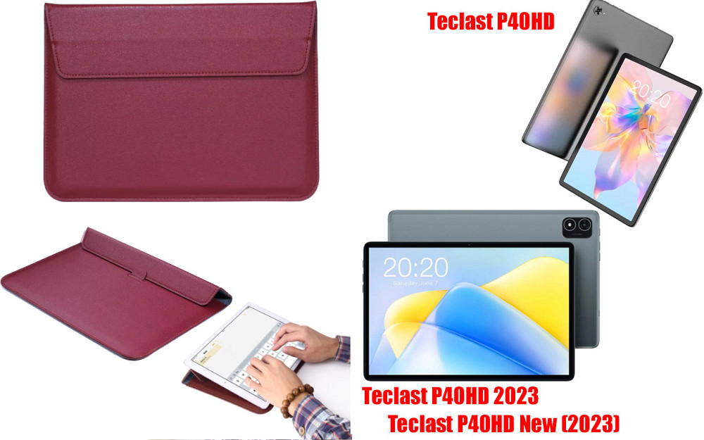 Чехол-конверт VitoCase для Teclast P40HD, P40HD 2023, P40HD New 2023, с функцией подставки для планшета Киев - изображение 1