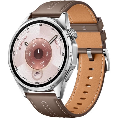 Смарт-часы Huawei WATCH GT 6 46mm Brown Leather (55020FTW) Винница - изображение 1