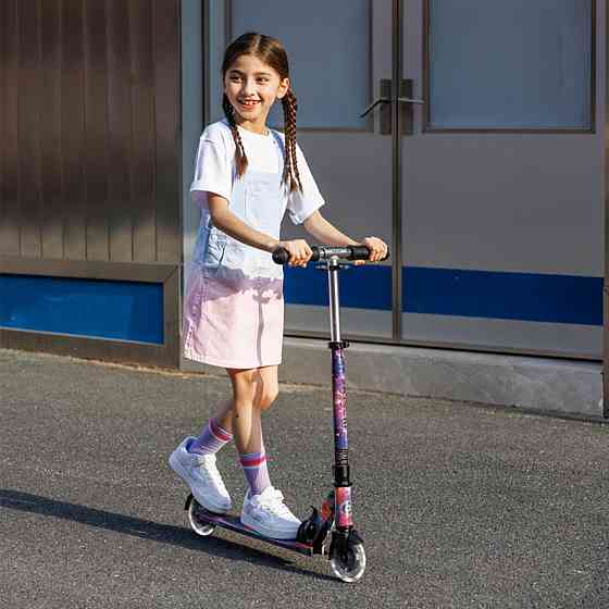 Самокат Micro серии Sprite Glow LED Art Collection – Космос Дніпро