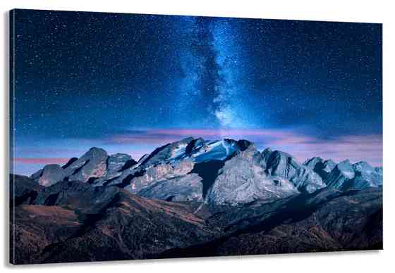 Картина полотно у вітальню / спальню    Місячне сяйво   MLP_202   ( 60х30см ) 50x100 см Київ