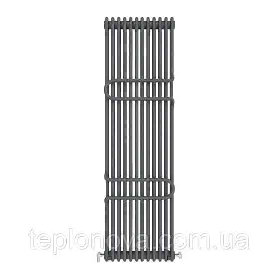 Дизайнерський радіатор 1800/548 (мм) антрацит IDEALE ZETA (бічне підключення) 12 12/1800/548 Чернівці