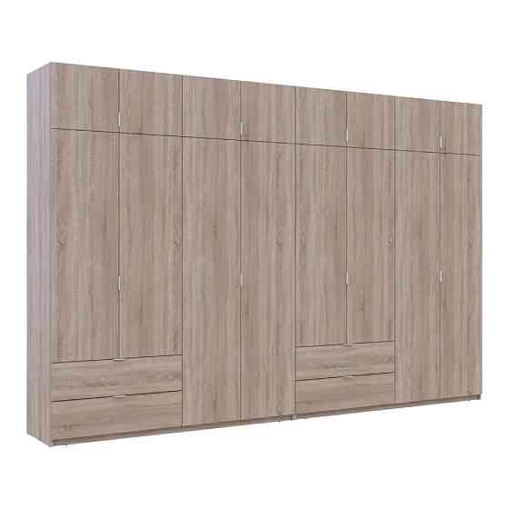 Шафа для одягу Doros Лукас Дуб сонома 4+4 ДСП 360х50х240 DRS-011712 (42005143) Львів
