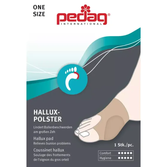 Еластичний бандаж з силіконовою вставкою Pedag Hallux-Polster 278 Дніпро