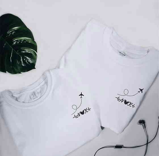 Парні футболки для хлопця та дівчини з ініціативами шлях до серця Чернівці