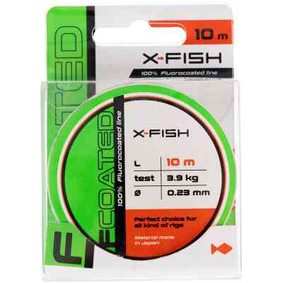 Флюорокарбон X-Fish FCoated 10m 0.23mm 3.9kg (1917.01.25) Вінниця
