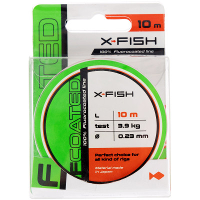 Флюорокарбон X-Fish FCoated 10m 0.23mm 3.9kg (1917.01.25) Вінниця - фото 2