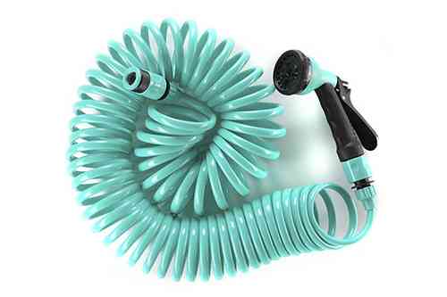 Набір: шланг спіральний 15м+ пістолет-розпилювач 8 режимів СИЛА Київ