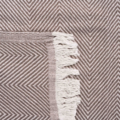 Плед Ardesto Summer 140х190см, 100% хлопок, коричневый (ART0915SR) Винница - изображение 3