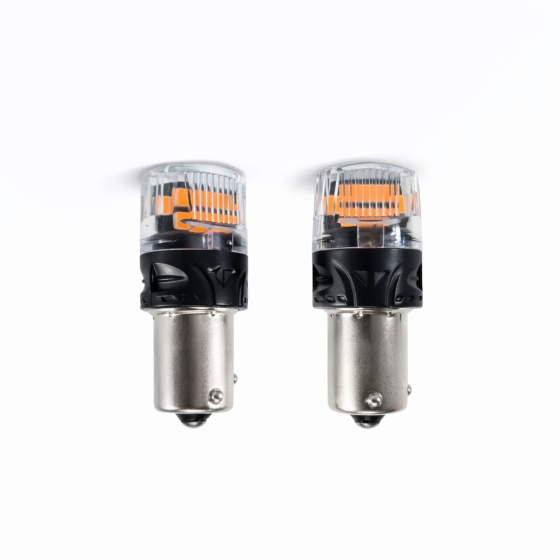 Комплект светодиодных ламп StarLight Vision PY21W (T25) BRS LED BA15S 1156 AMBER 12/24V Харьков