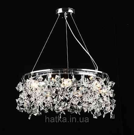 Люстра подвесная хрустальная S2492/7, Хром Киев