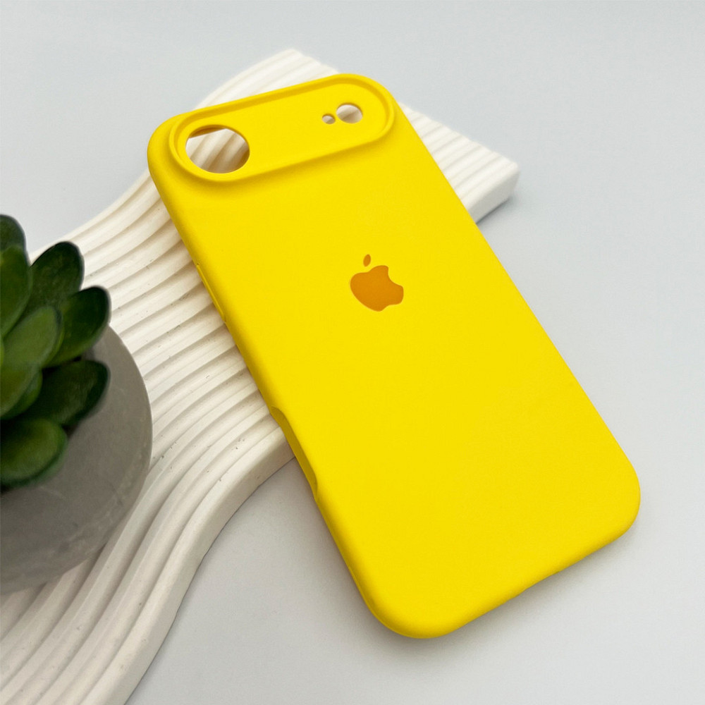 Чохол для смартфона Silicone Full Case AA Camera Protect for Apple iPhone 17 Air 33,Canary Yellow Київ - фото 4