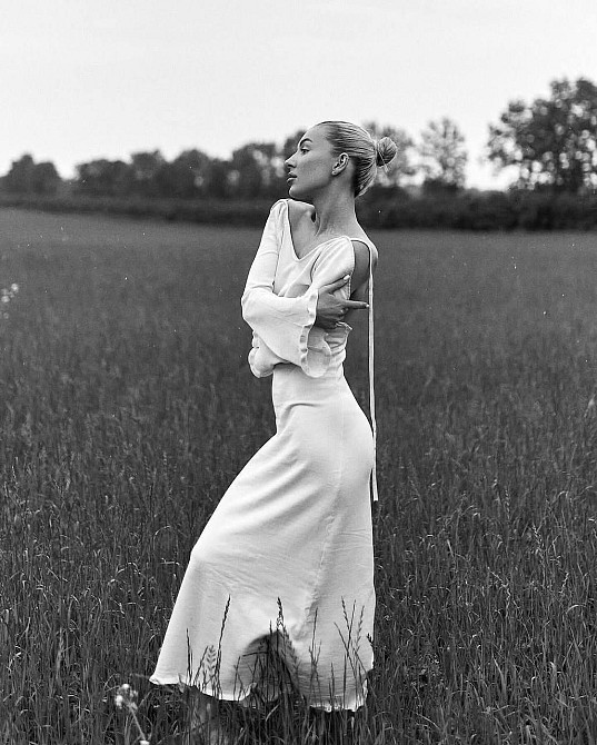 Женское заманчивое романтичное платье с открытой спиной, рубчик 46/48 Одесса - изображение 7