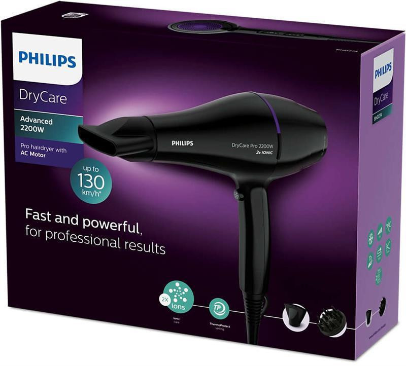 Фен Philips BHD274/00 ( Чорний ) Харків - фото 5