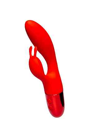 Вибратор-кролик с горизонтальными движениями Every Night Toys для точки G, красный Sex Aura Киев
