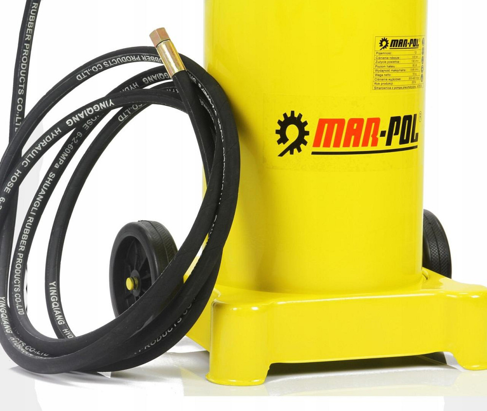 Пневматична автоматична мастильна установка 12 літрів 6-8 Бар Mar-Pol (M78059) Нововолинськ - фото 5