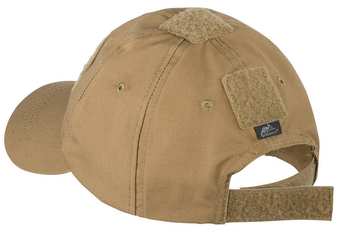 Універсальна Тактична Бейсболка з козирком Helikon-Tex "PoliCotton Ripstop" (CZ-BBC-PR-11) Coyote Нововолинськ - фото 5
