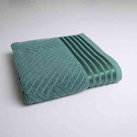 Набор махровых полотенец SOFT 3шт GM Textile 50х90см, 50х90см, 70х140см 500г/м2 (Бирюзовый) Сумы