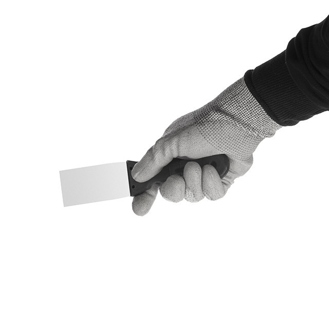 Шпатель із нержавійної сталі, 40 мм INTERTOOL KT-2040 Київ - фото 3