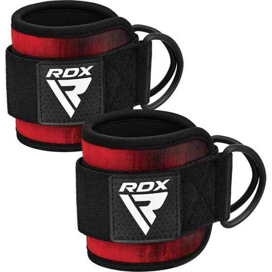 Манжети на щиколотку RDX A4 Gym Ankle Pro Red Pair Кам'янське