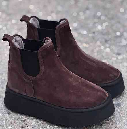 Jasmine Угги жіночі Jasmine 318 коричневі (зима, замша натуральна) (5723) Коломия