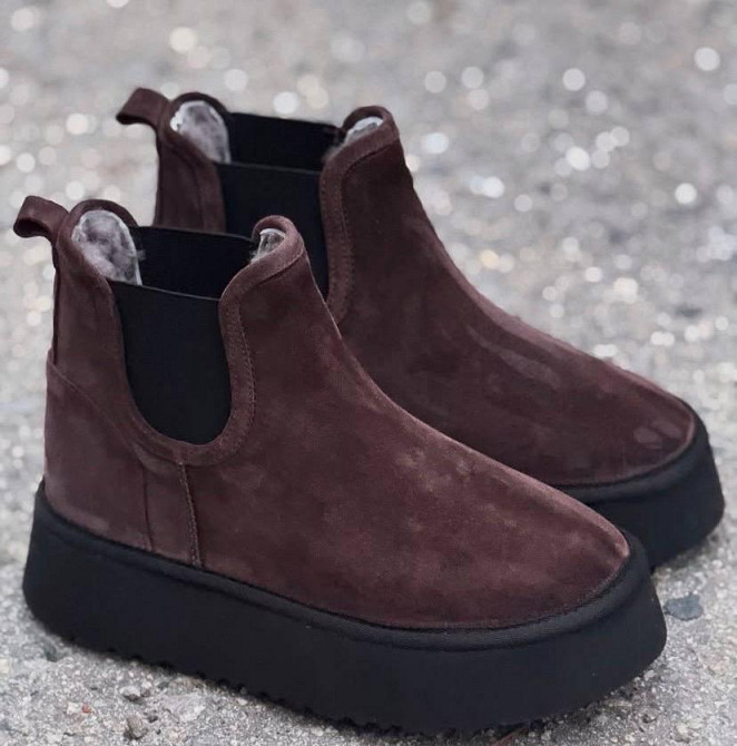 Jasmine Угги жіночі Jasmine 318 коричневі (зима, замша натуральна) (5723) Коломия - фото 1