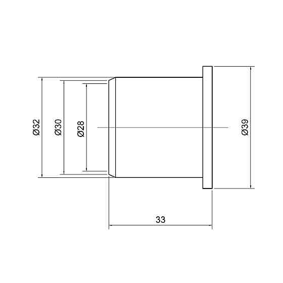 Заглушка PPR канализационная TA Sewage 32 Киев